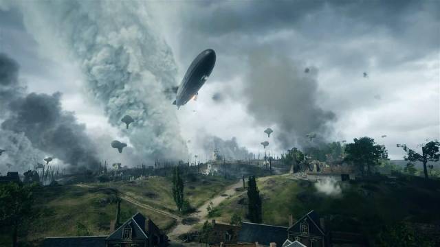 Battlefield 1: облачно/пасмурно