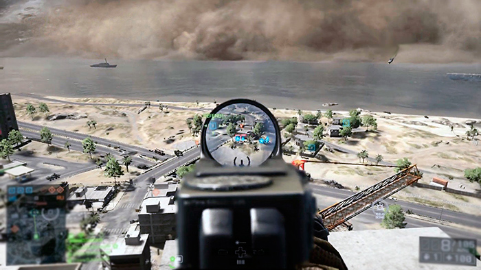 Battlefield 3 Каспийская Граница Игра